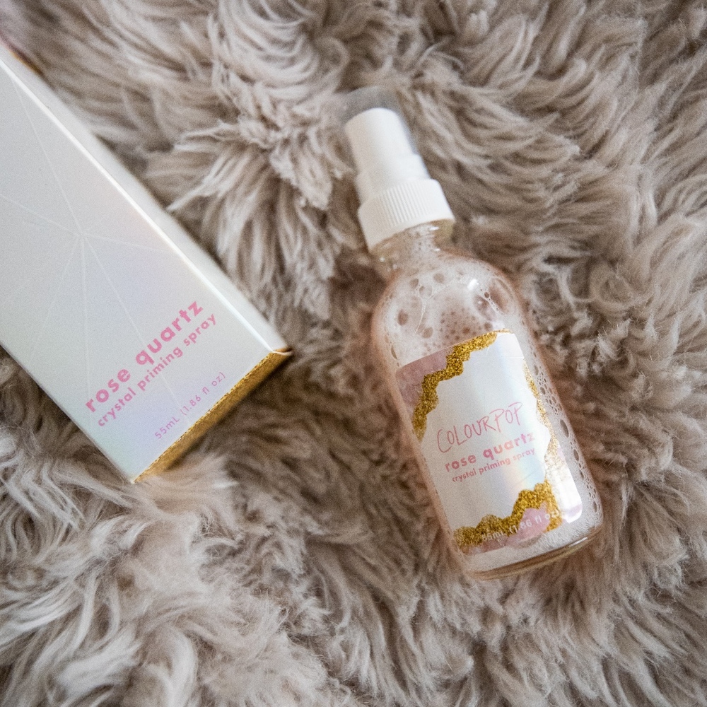 Colourpop Rose Quartz Crystal Priming Spray